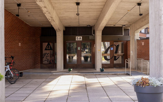 Main entrance to startup hub A Grid