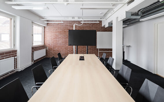 Startup hub A Grid offers multiple meeting rooms and workshop spaces.