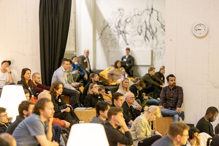 Attendees at Demo Day 2025